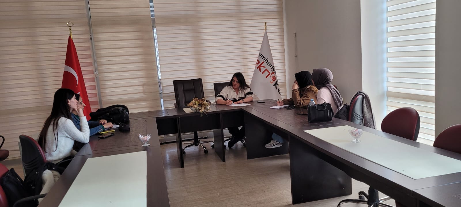 Sivas Cumhuriyet Üniversitesi Endüstri Mühendisliği Bölümü 2.sınıf öğrencileri Cumhuriyet Teknokent ziyaretinde bulundu.